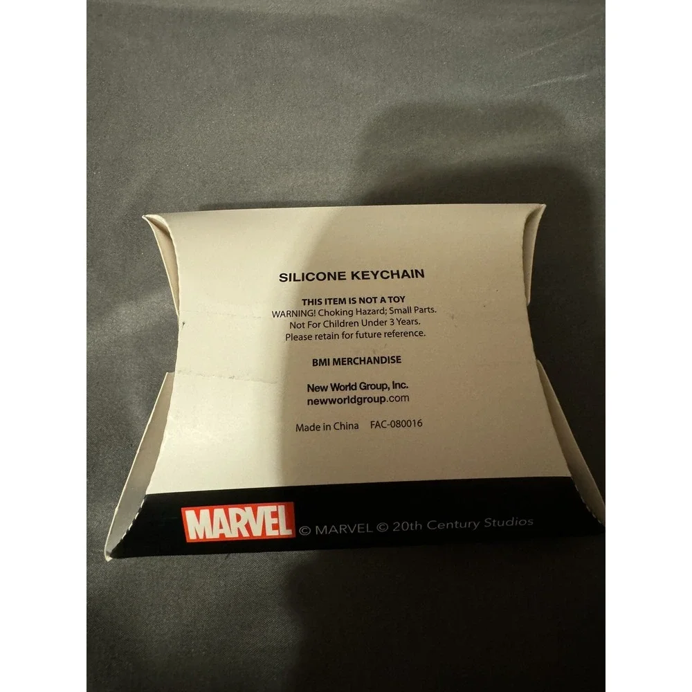 Marvel Deadpool & Wolverine Silicone Keychain New in box! Promo Dave & Busters